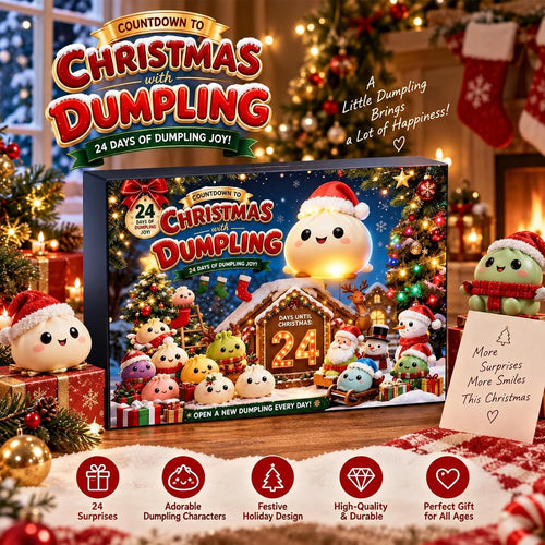 Calendario de Adviento con 24 Squishys Sorpresa